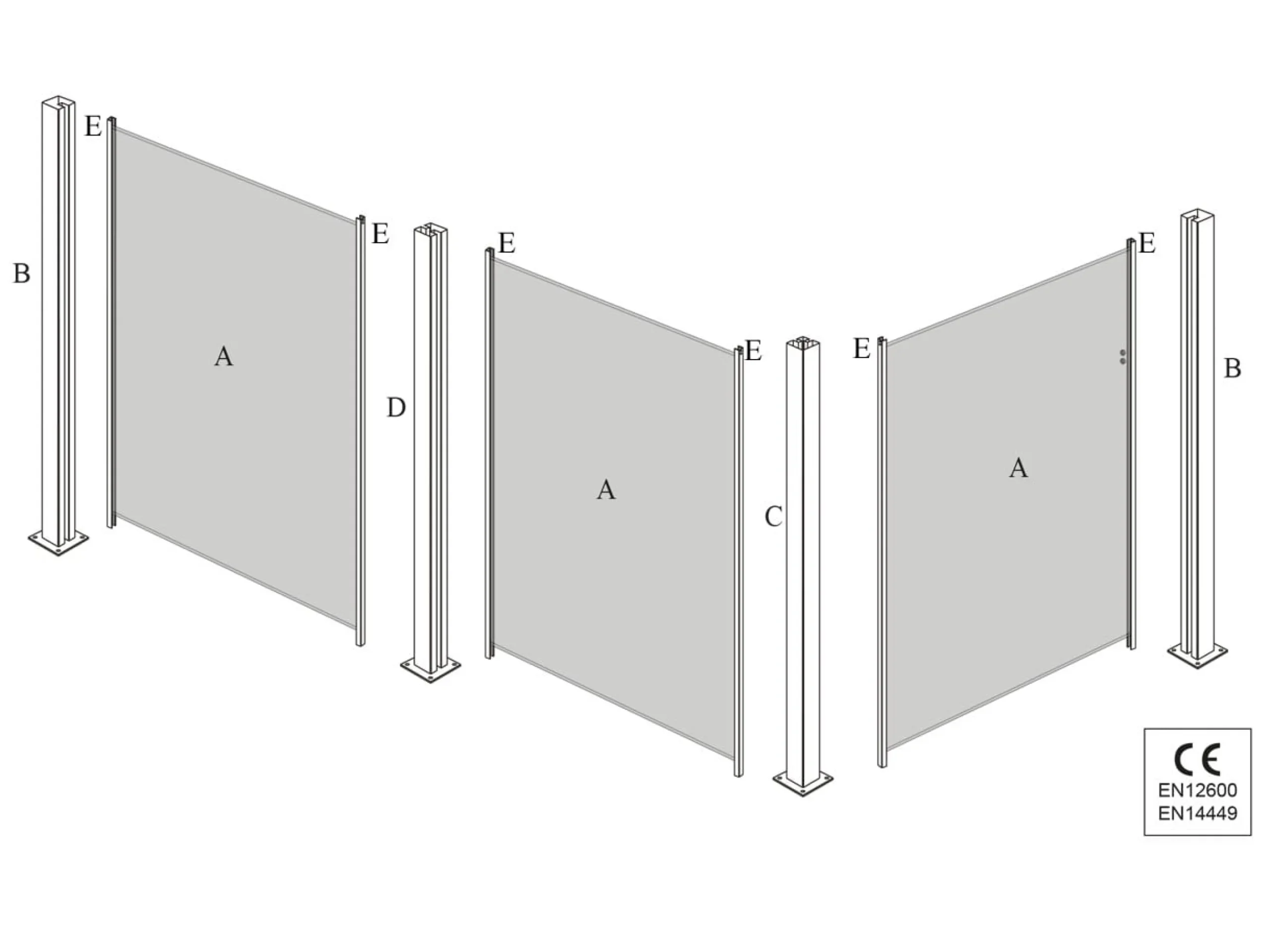 Aluminum - Glas