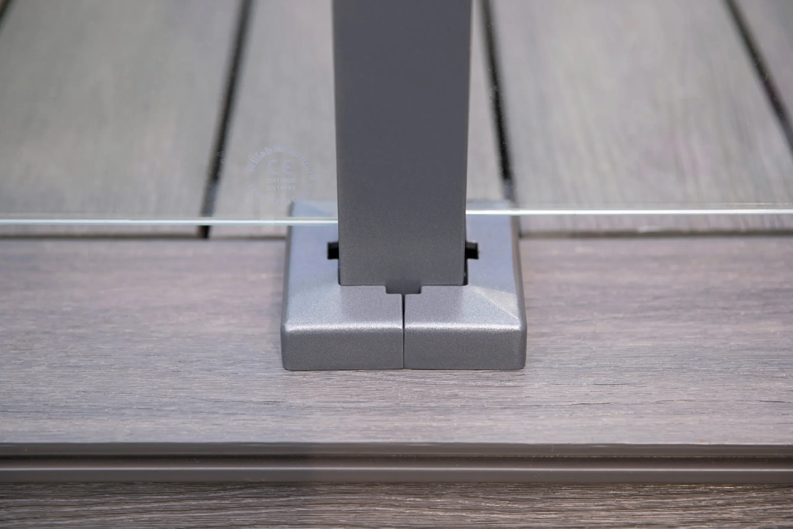 Aluminum - Lu00E5g til stolpefod