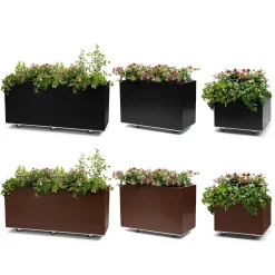 BEDD Plantekasser pu00E5 hjul