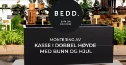 BEDD Plantekasser pu00E5 hjul