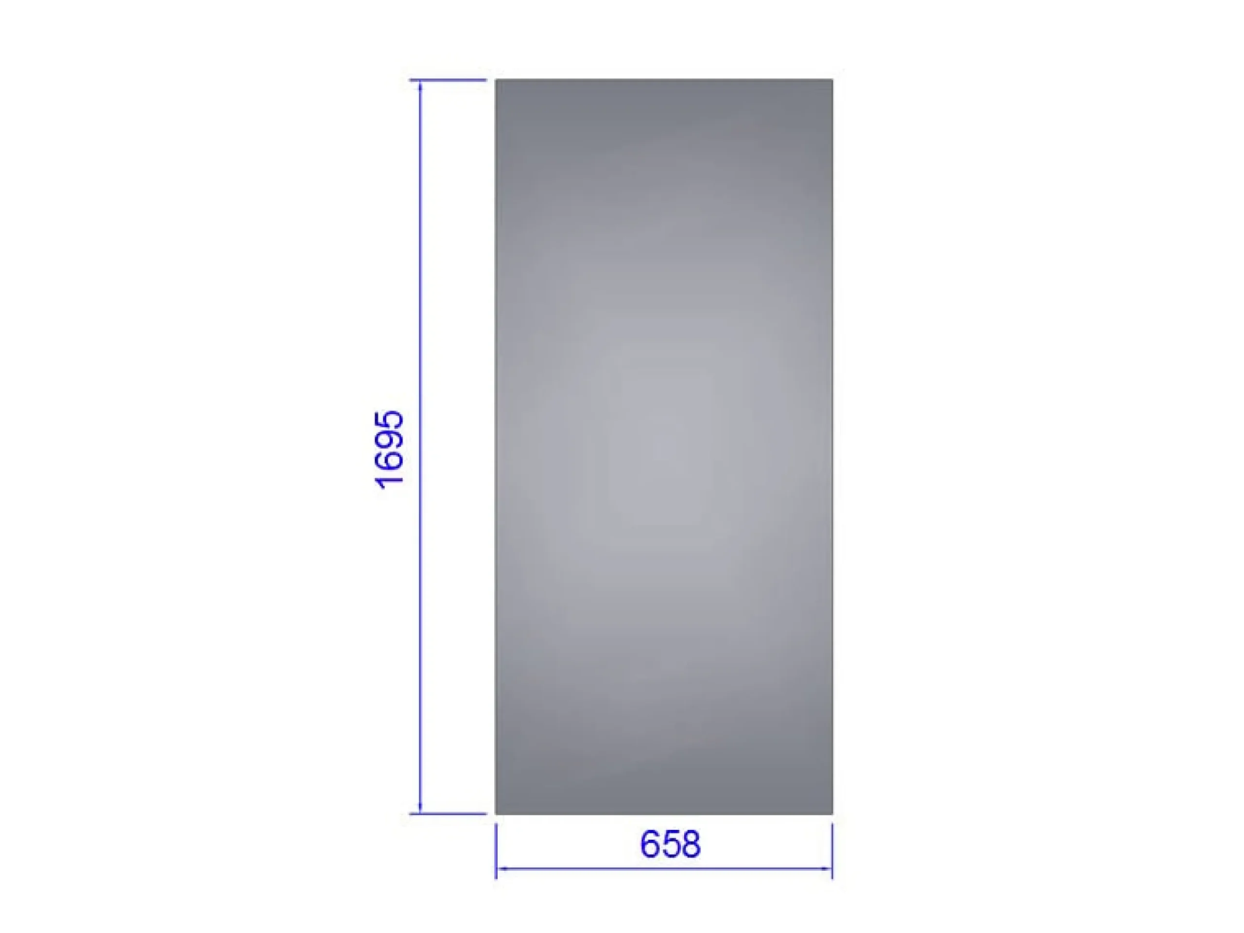 Du00F8r glas Green Room Classic/Square