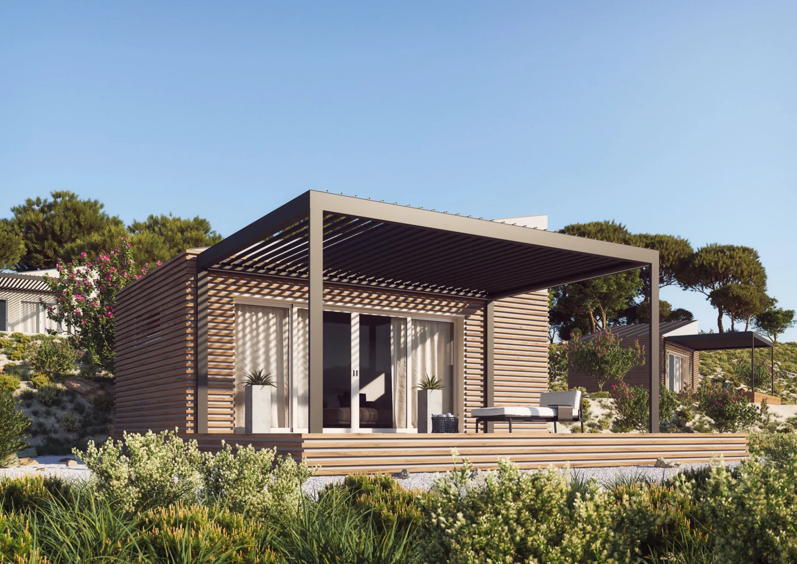 Pergola Skyline aluminium