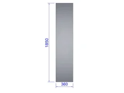 Sideglas til Maxi forhu00F8jet