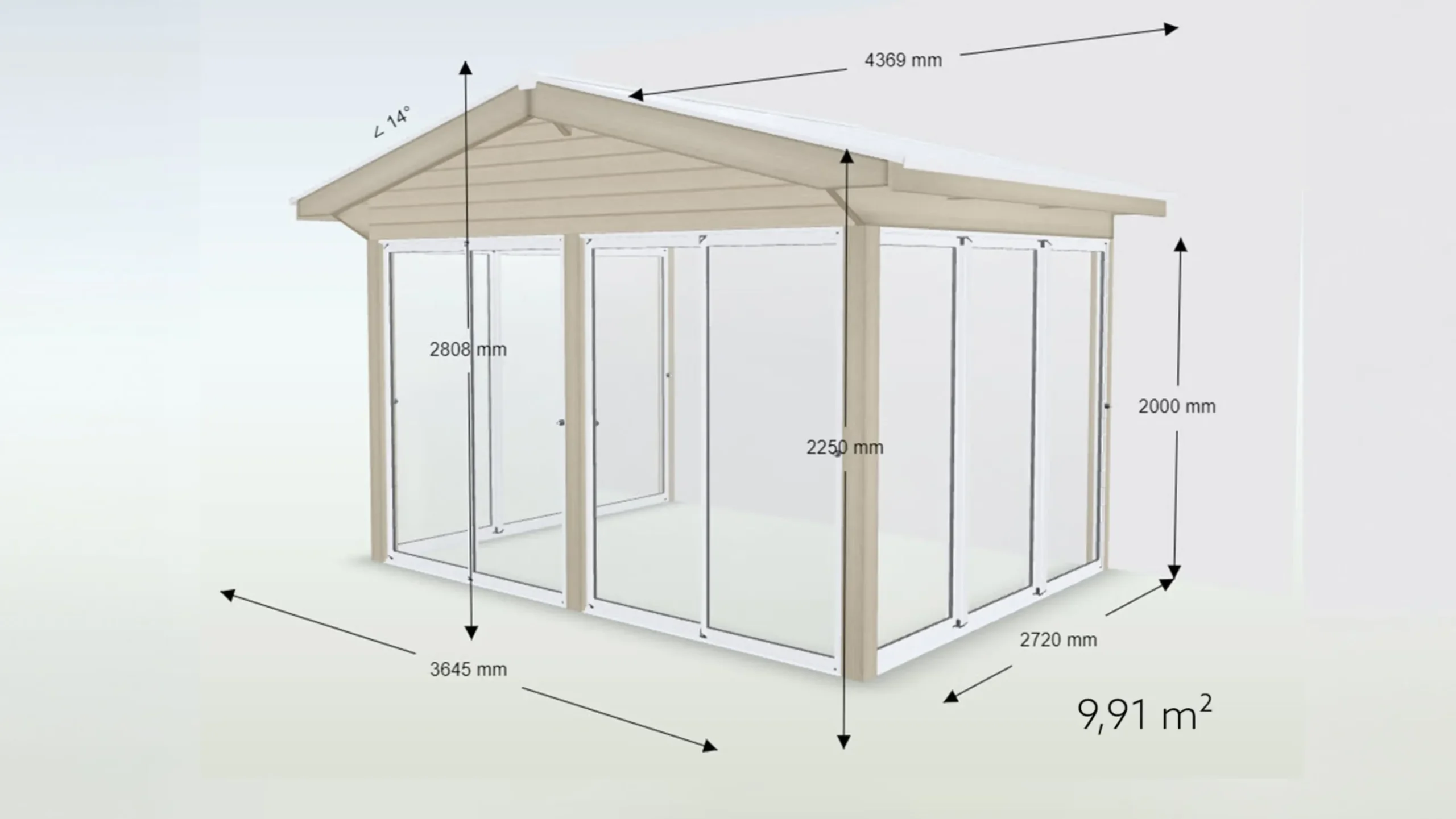 Udestue Sadeltag Basic Glas