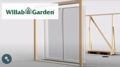 WG 80 Fast glasvu00E6g med ventilationsvindue