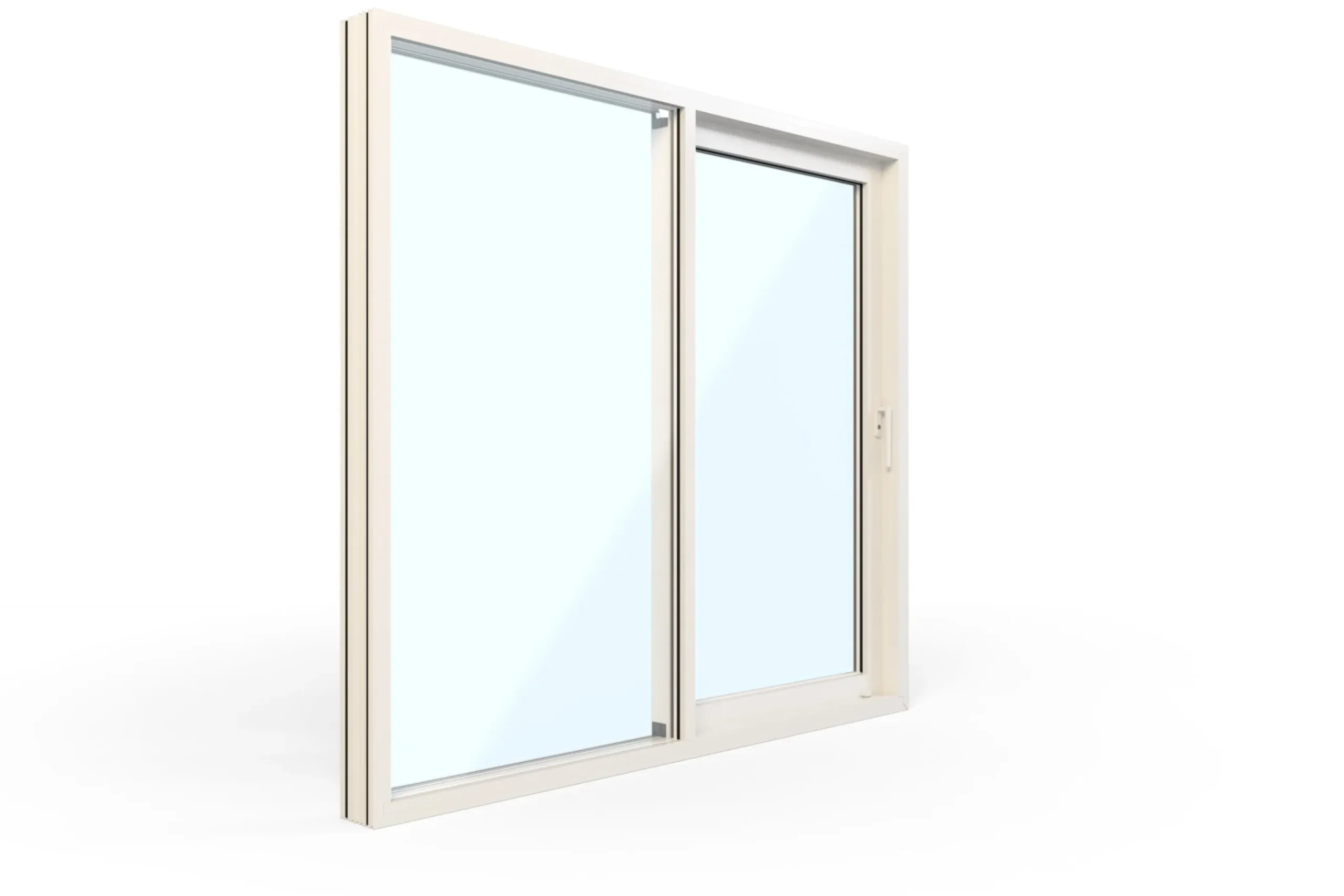 WG 100 Slimline 2-delt Facadeparti