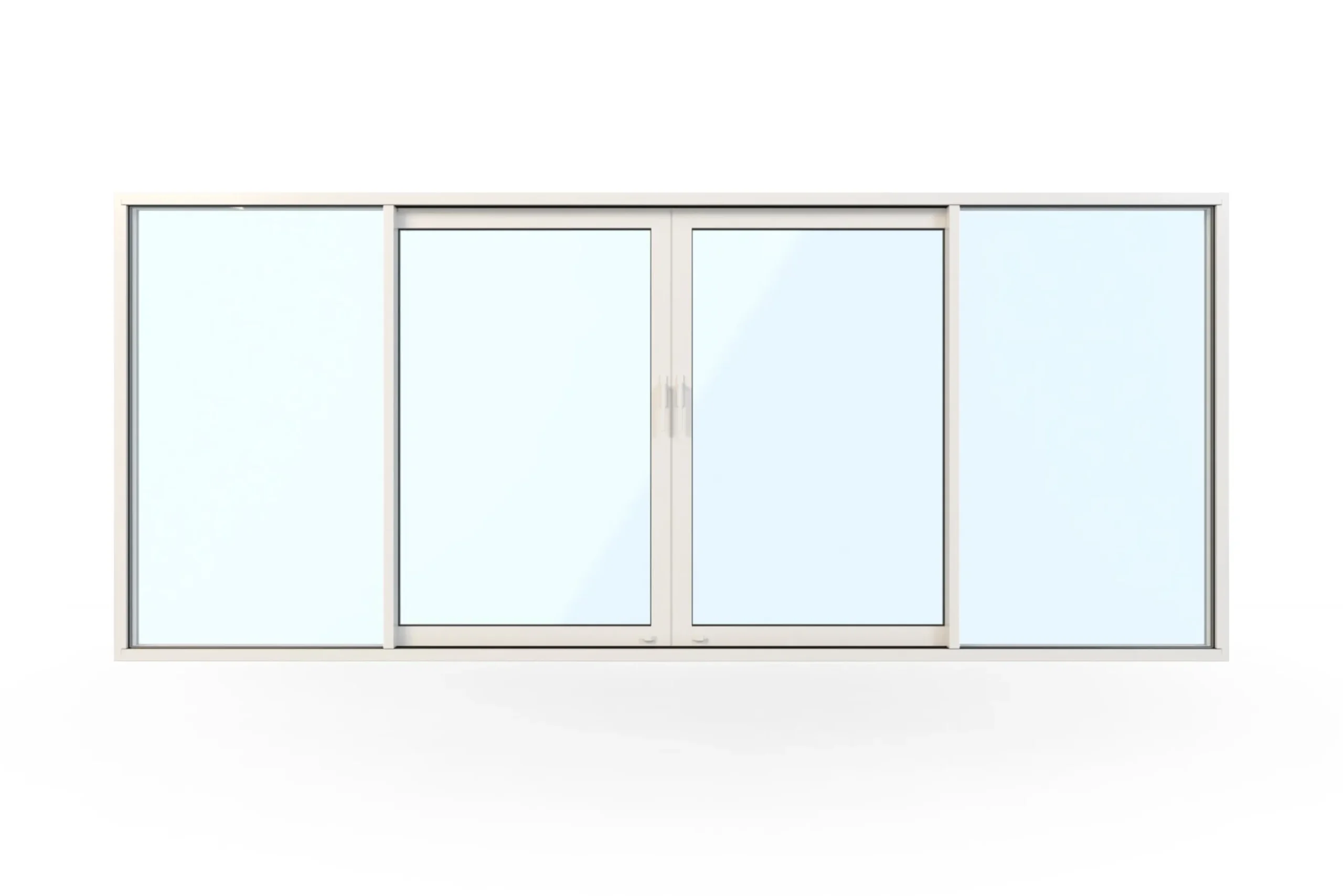 WG 100 Slimline 4-delt Facadeparti