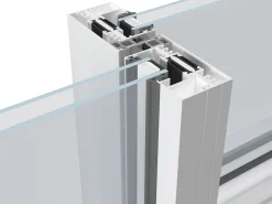 WG 100 Slimline 4-delt Facadeparti